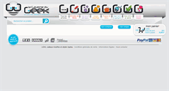 Desktop Screenshot of lacavernedugeek.com