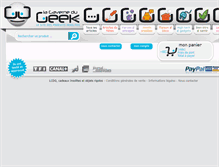 Tablet Screenshot of lacavernedugeek.com